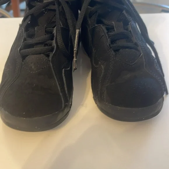 Nike Air Jordan’s Black Boys SZ 1 - Picture 8 of 9